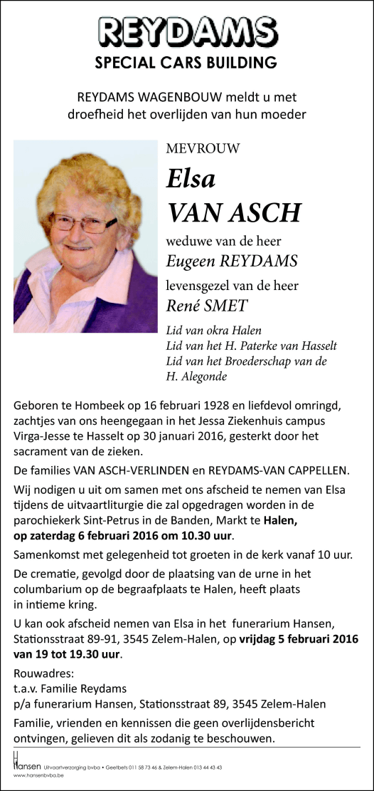 Elsa VAN ASCH