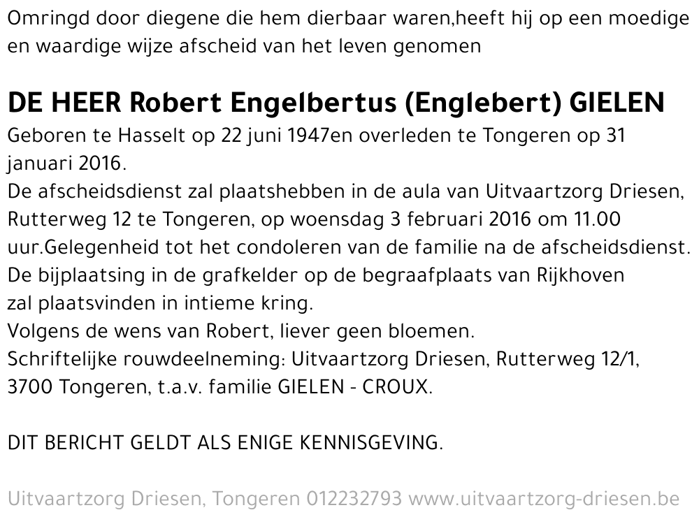 Engelbertus Gielen
