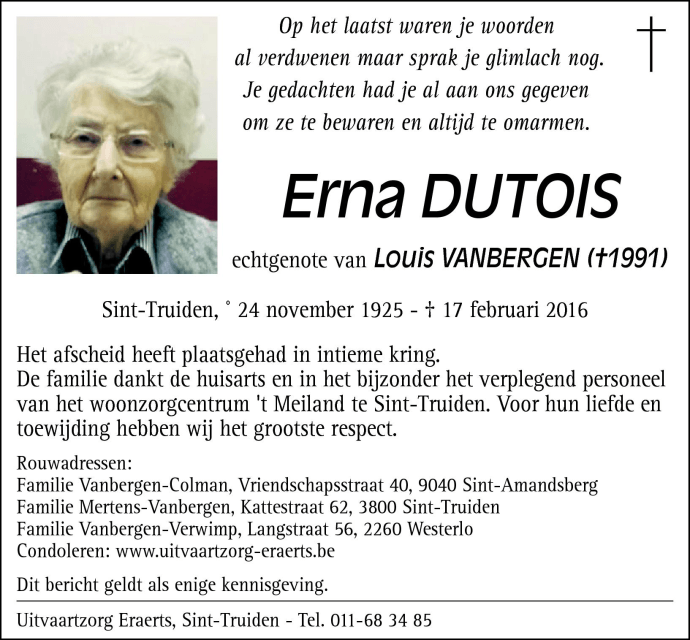 Erna Dutois