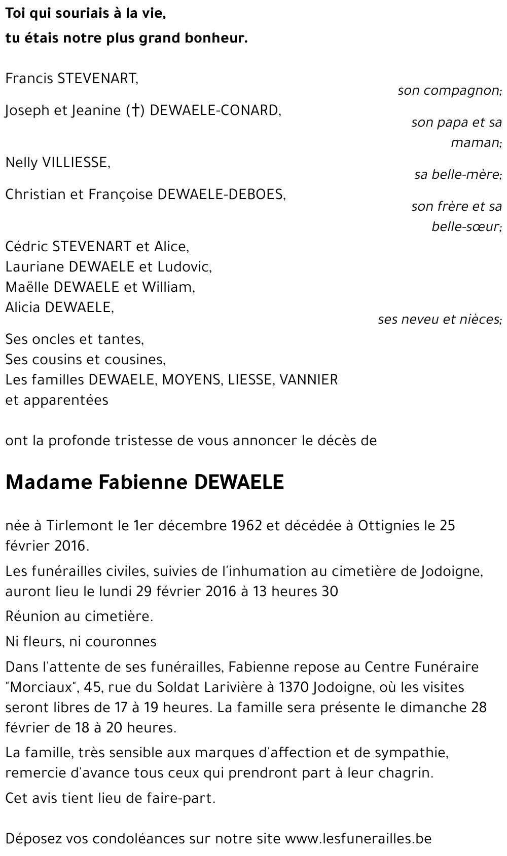 Fabienne DEWAELE