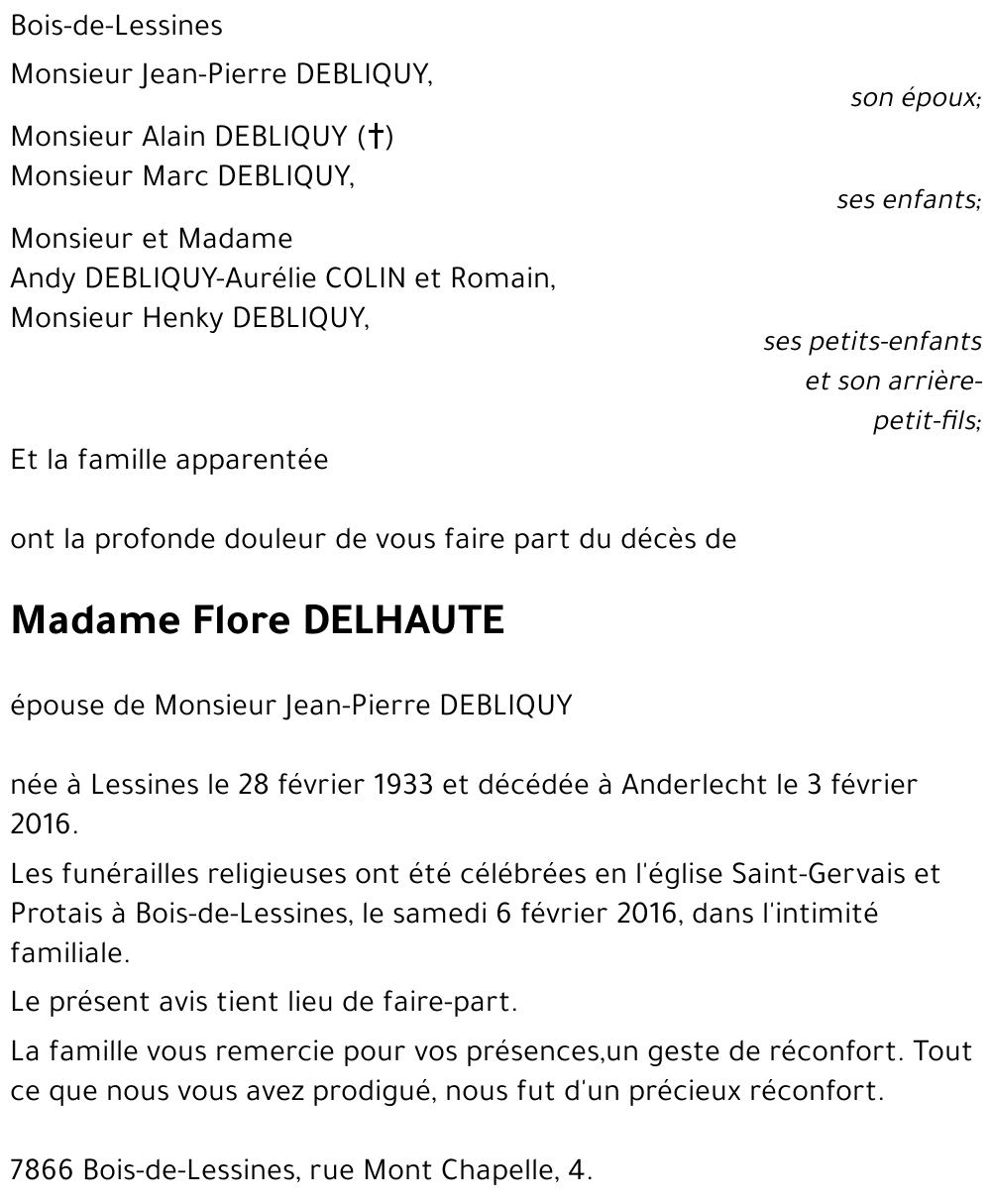 Flore Delhaute