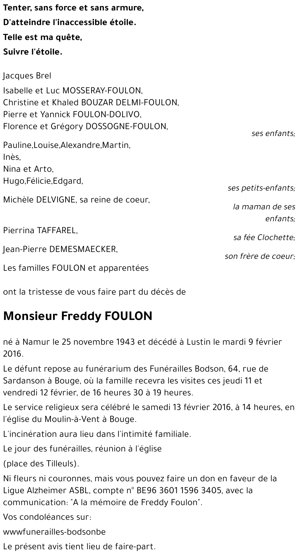 Freddy FOULON