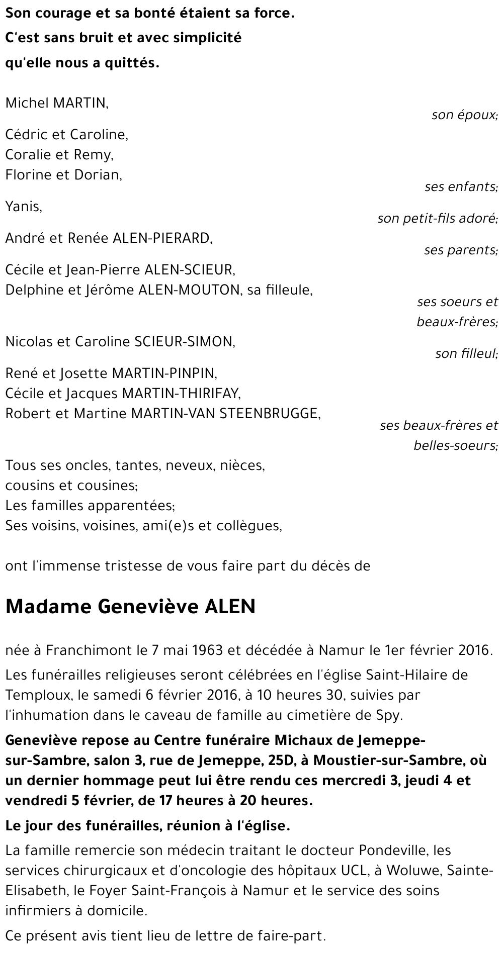 Geneviève ALEN