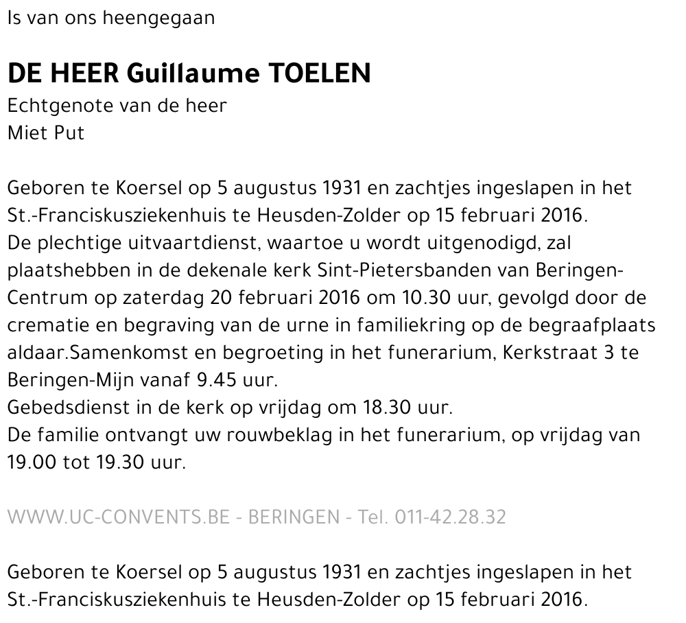 Guillaume Toelen
