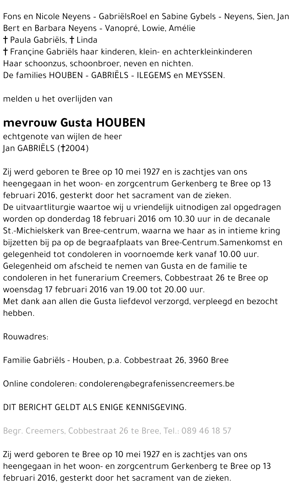 Gusta Houben