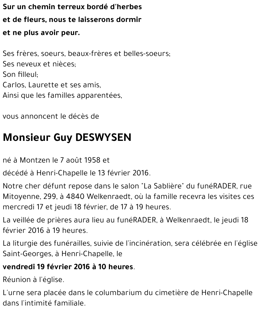 Guy DESWYSEN
