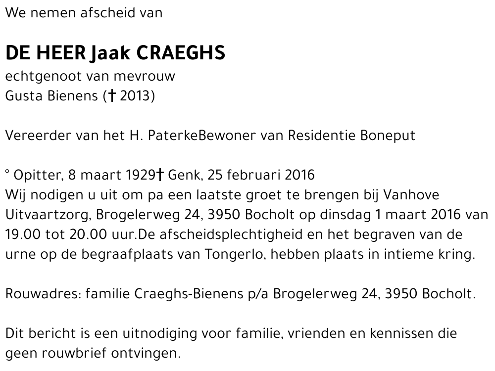 Jaak Craeghs