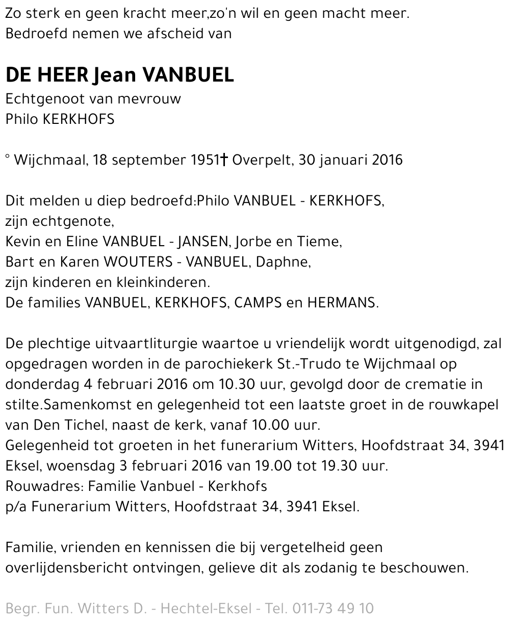 Jean Vanbuel