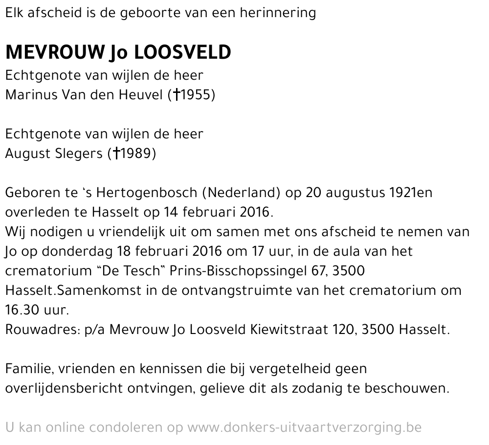 Jo Loosveld