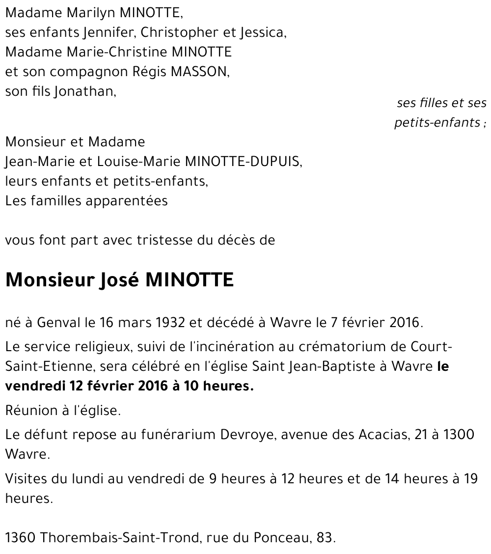 José Minotte