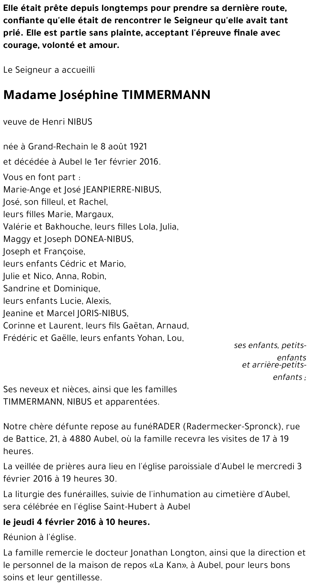 Joséphine TIMMERMANN