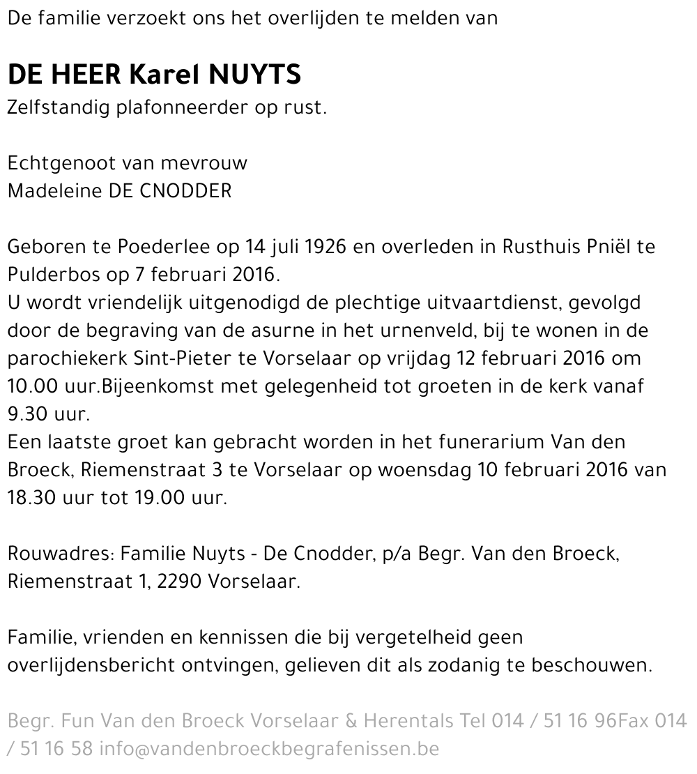 Karel Nuyts