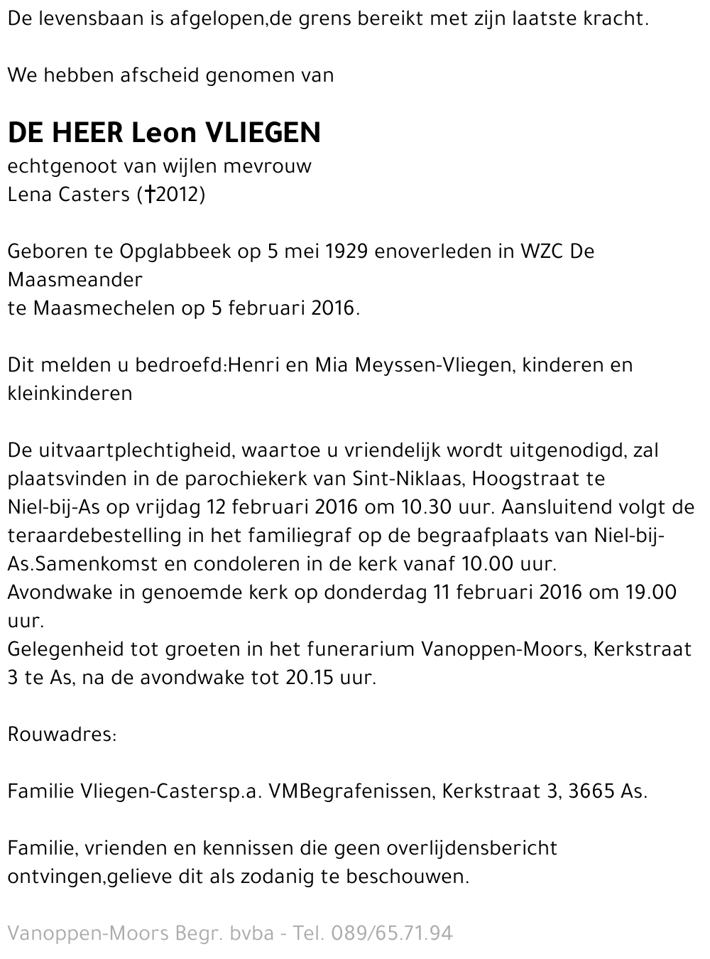 Leon Vliegen