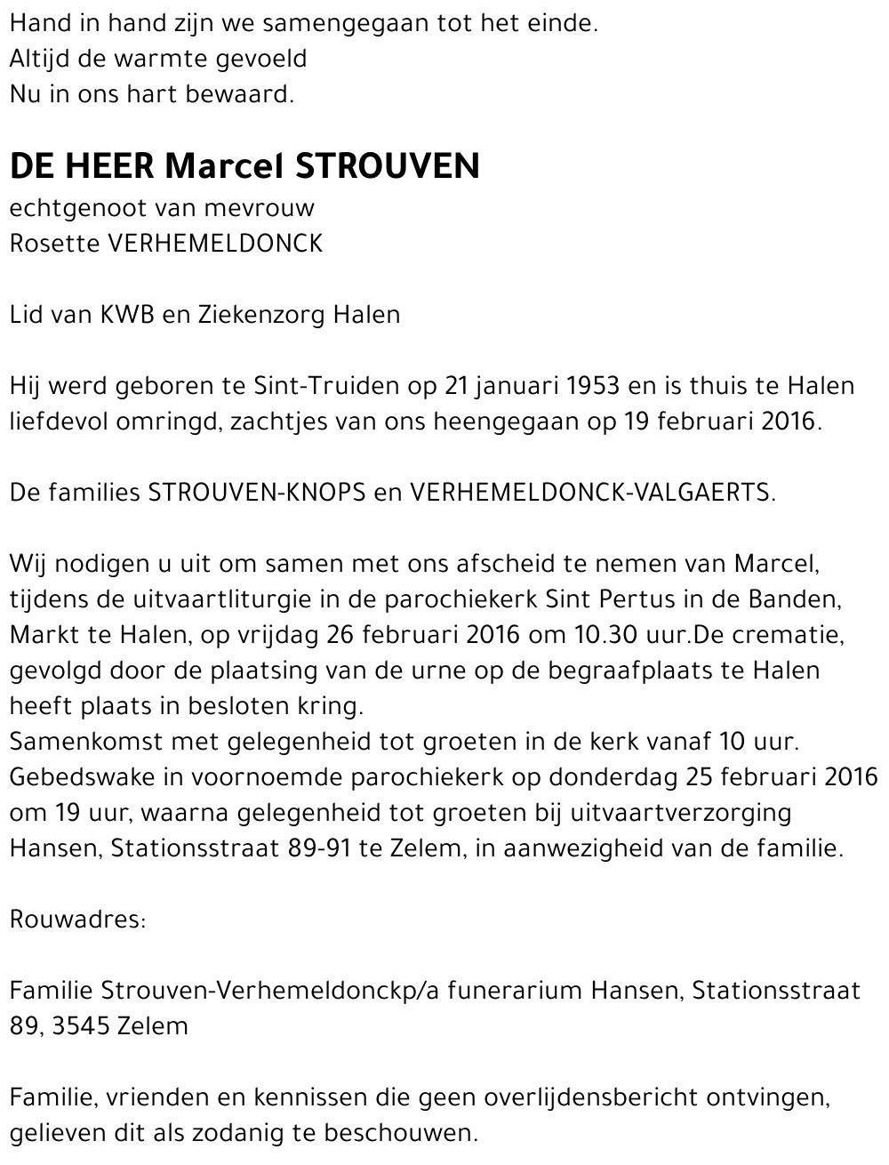 Marcel STROUVEN