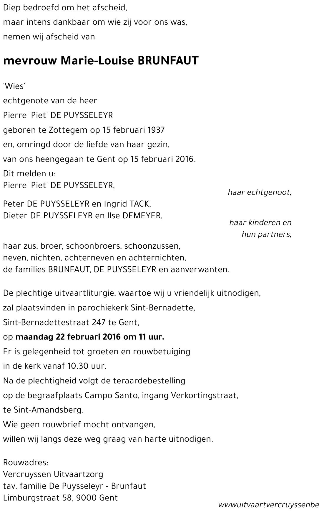 Marie-Louise Brunfaut