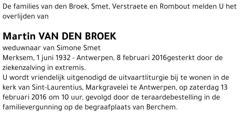 Martin van den Broek