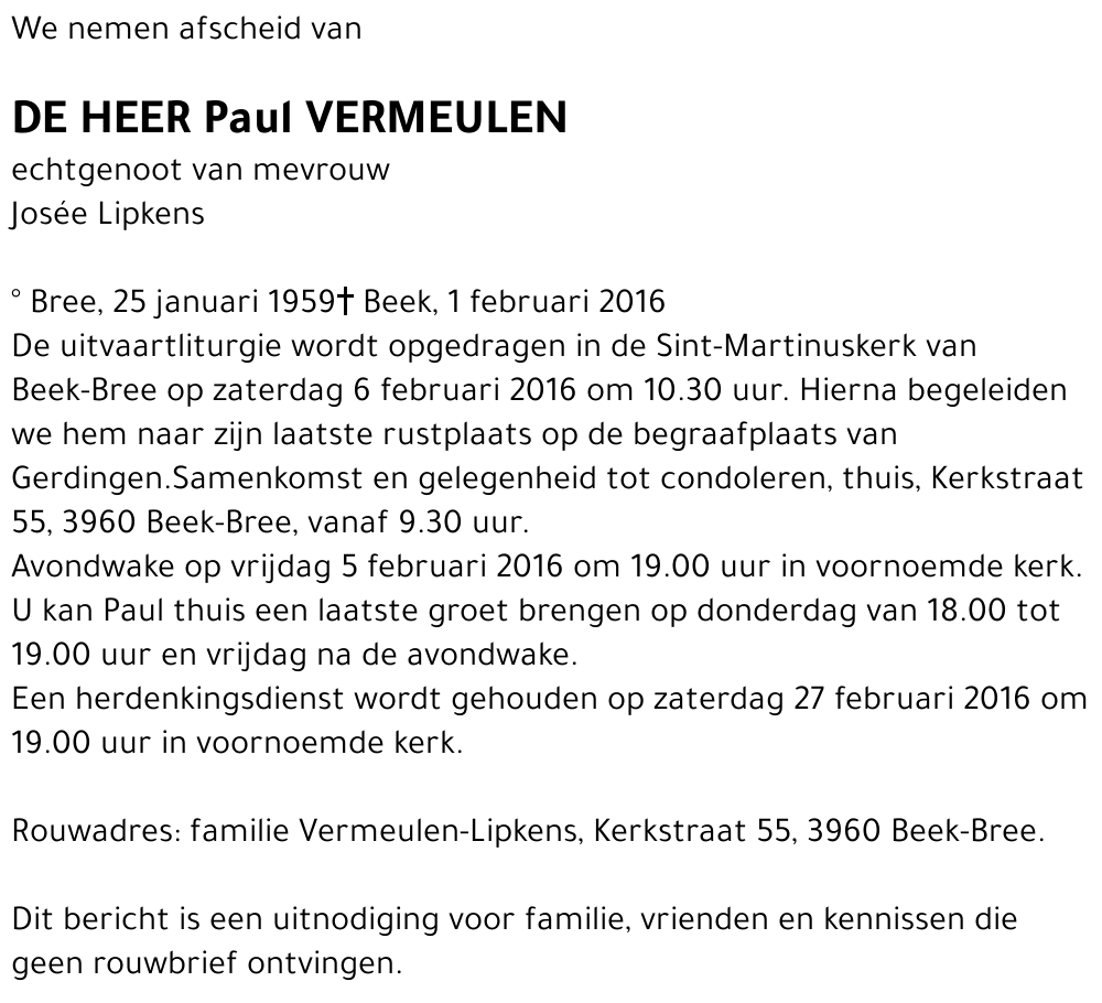 Paul Vermeulen
