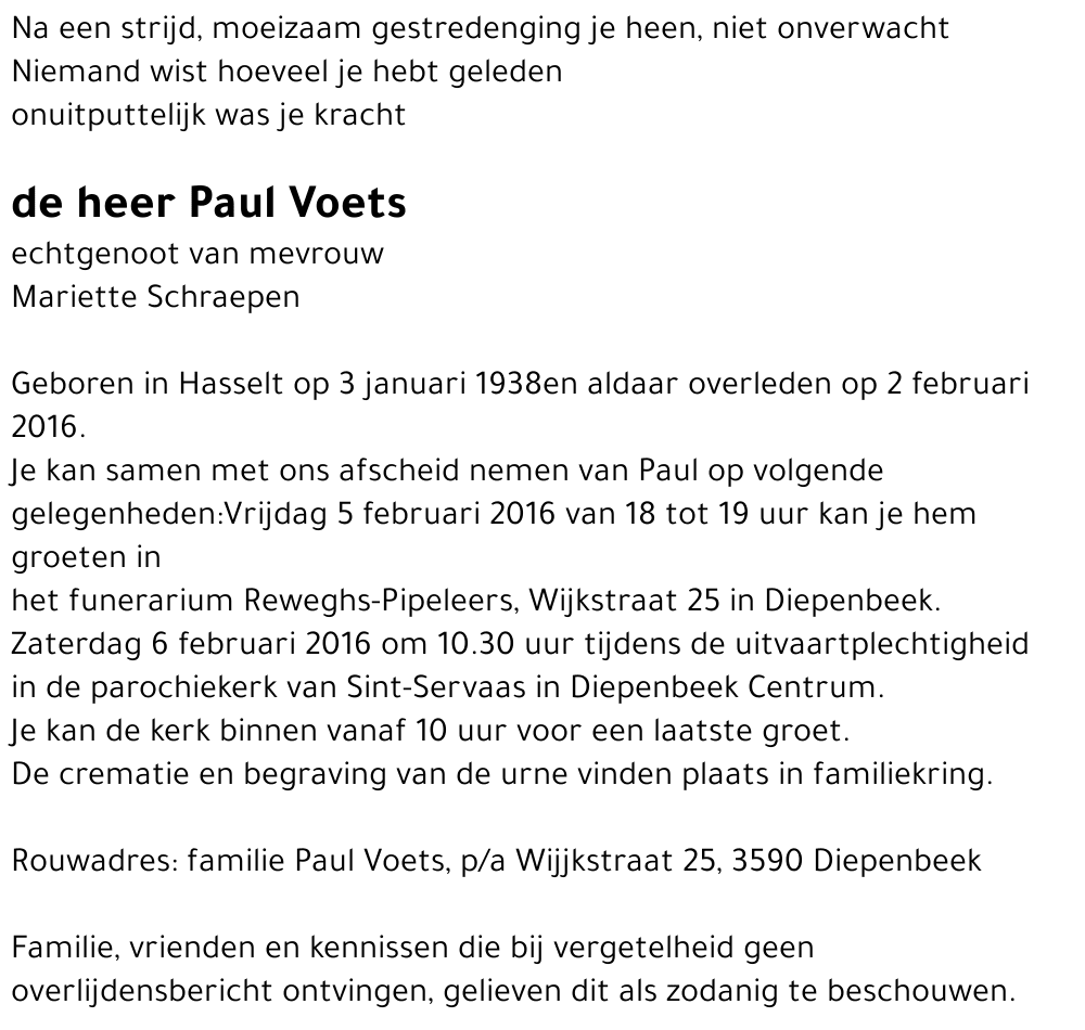 Paul Voets