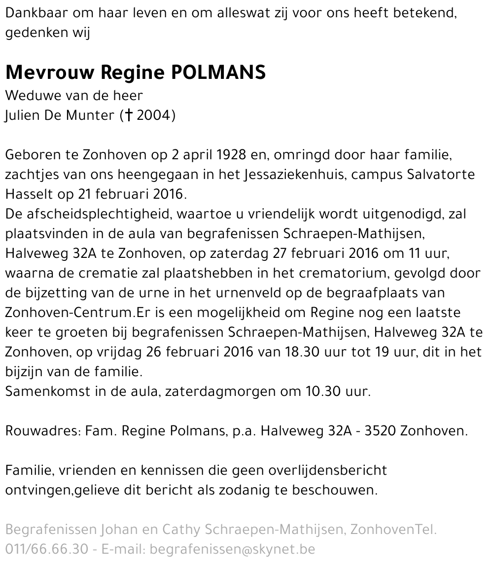 Regine Polmans