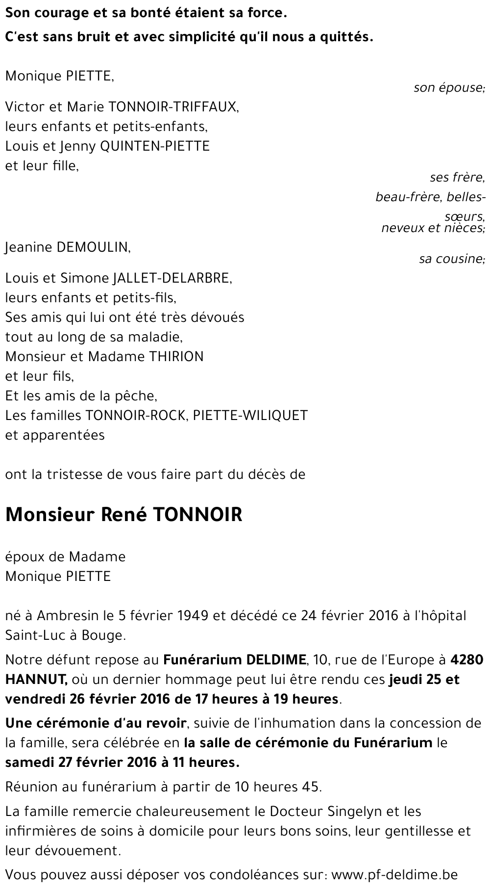 René TONNOIR