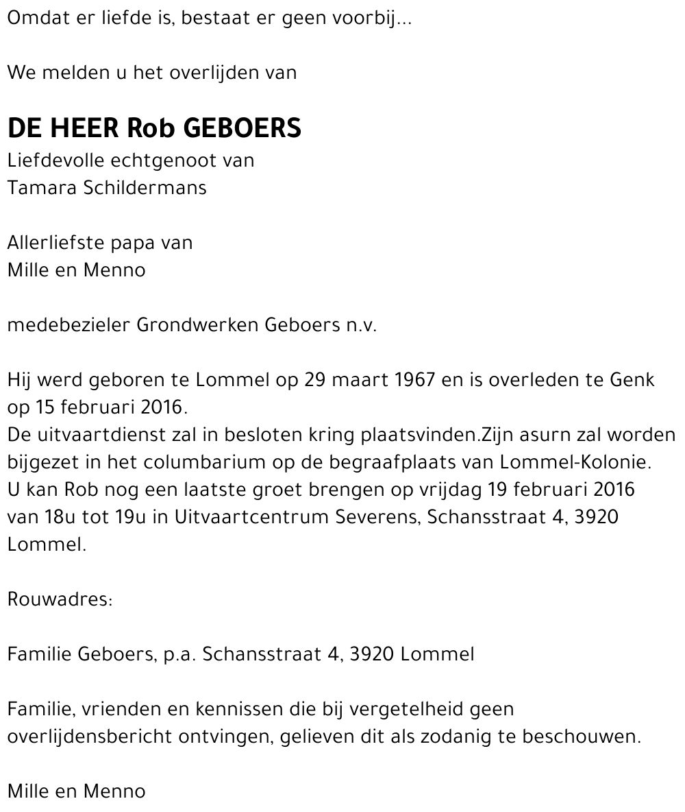 Rob Geboers