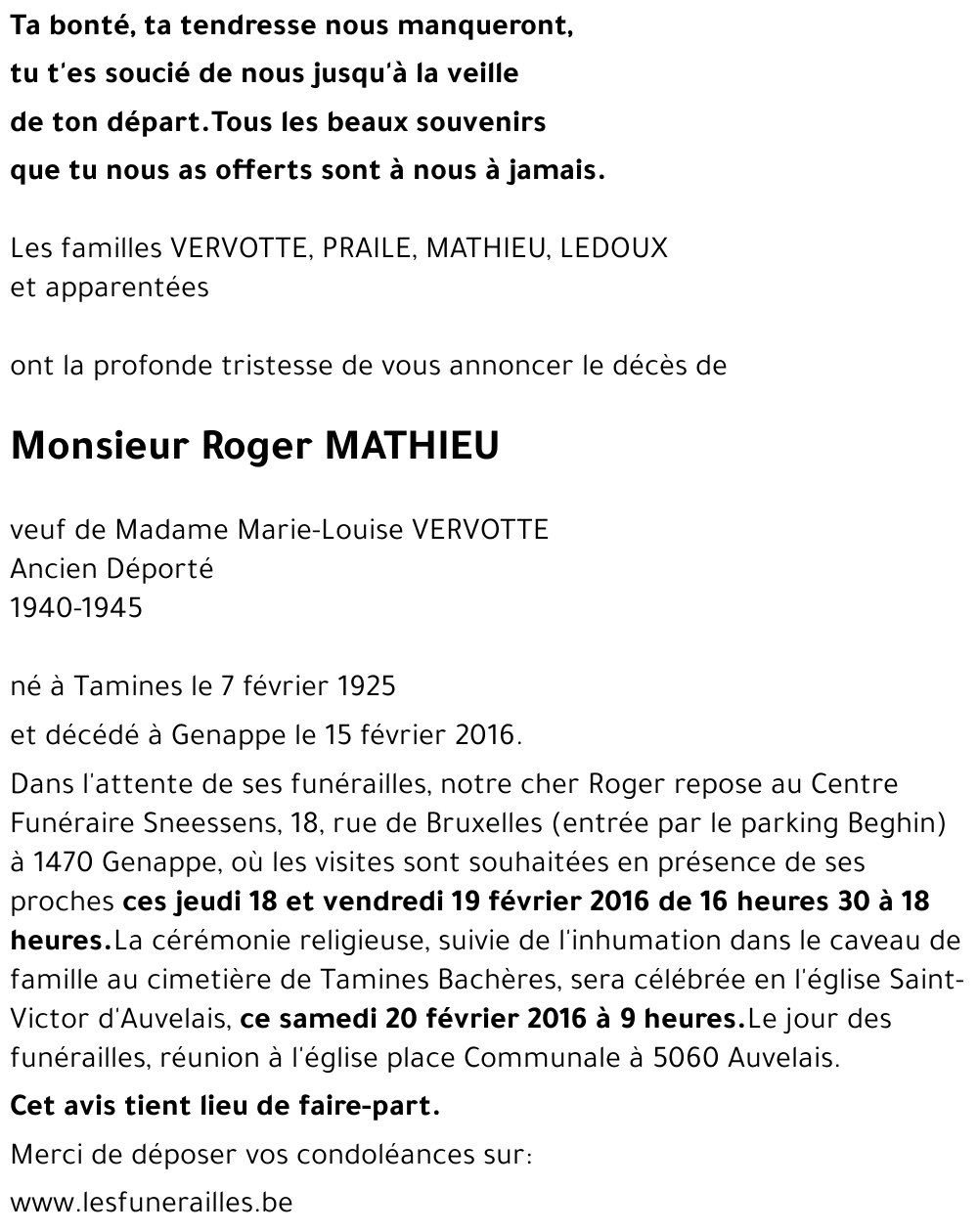 Roger Mathieu