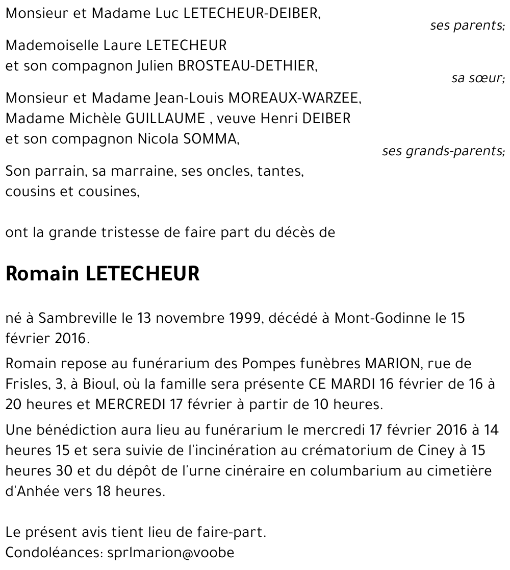 Romain LETECHEUR