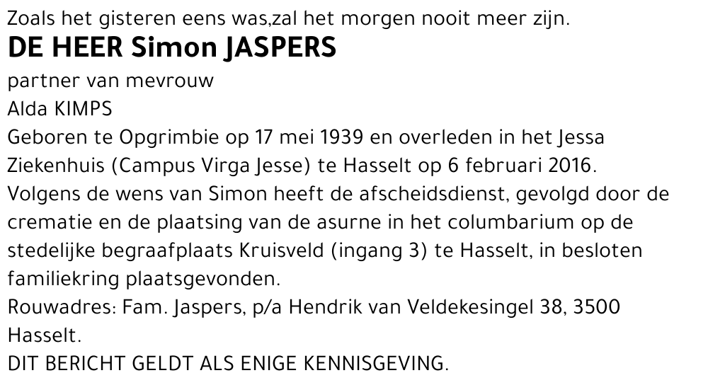 Simon Jaspers