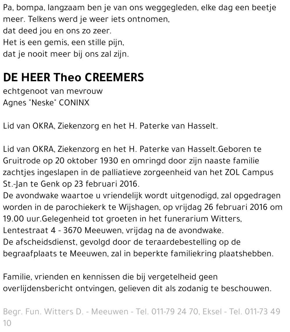 Theo Creemers