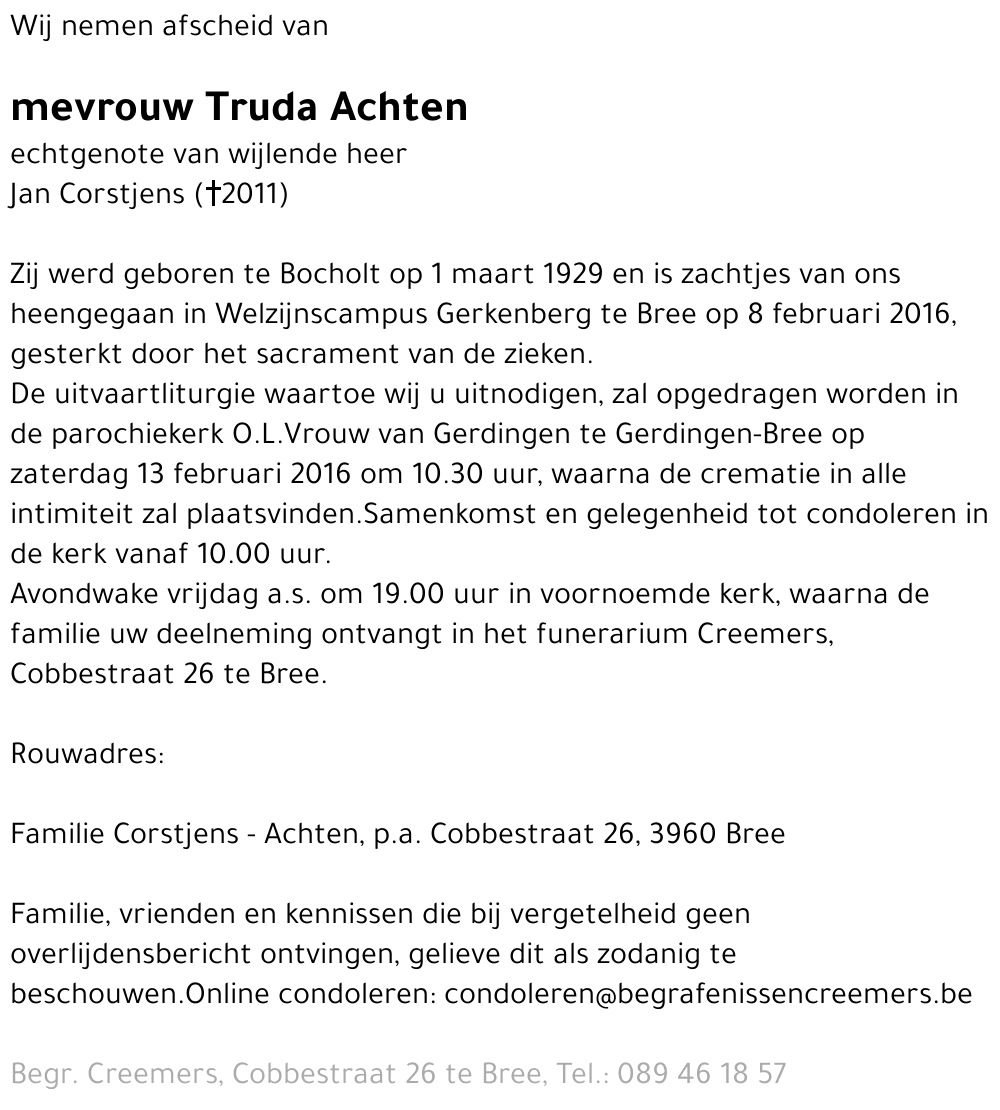 Truda Achten