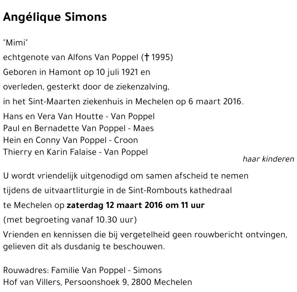 Angélique Simons