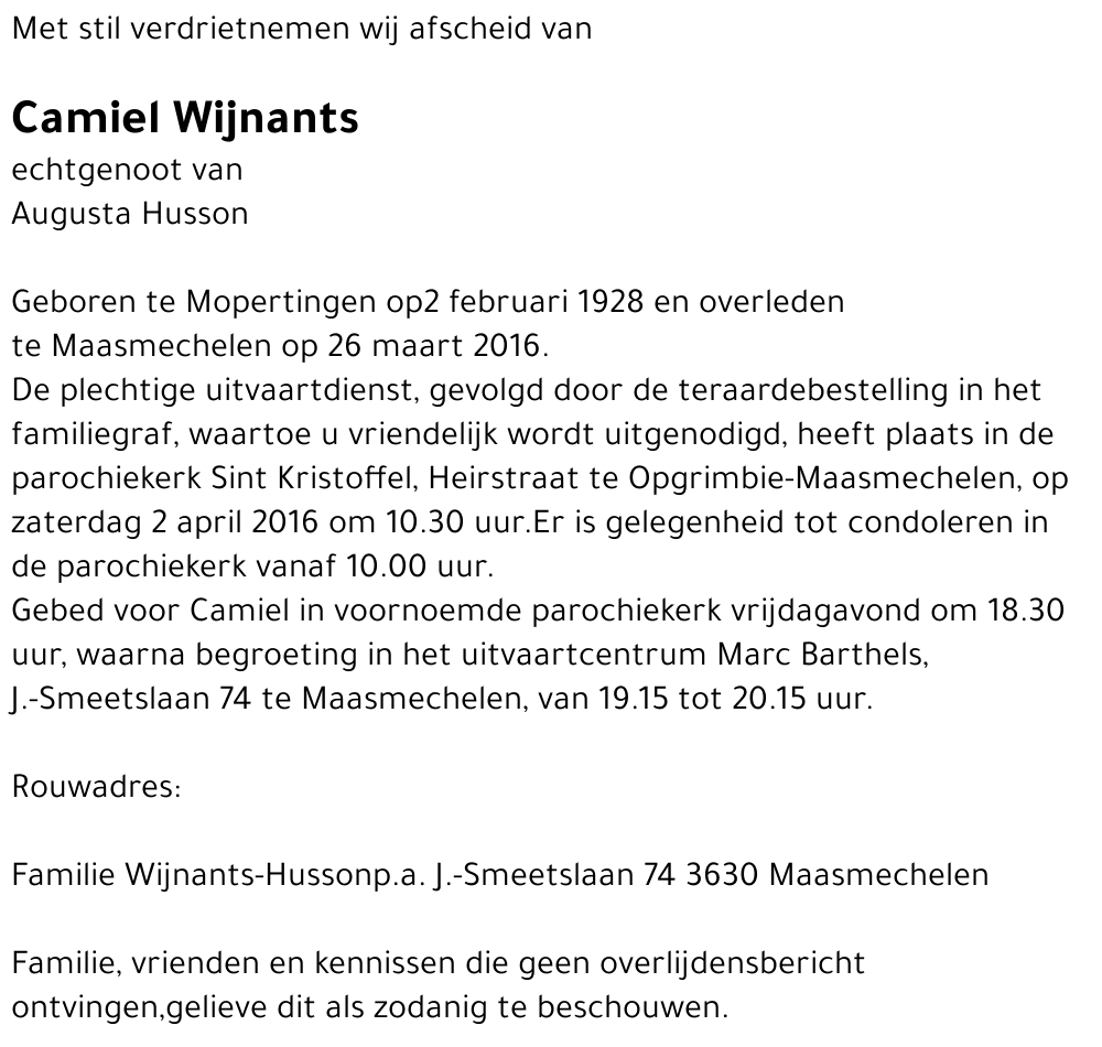 Camiel Wijnants