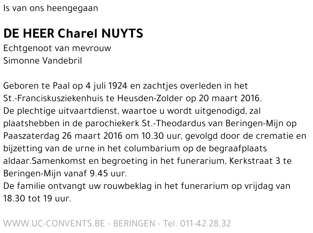 Charel Nuyts