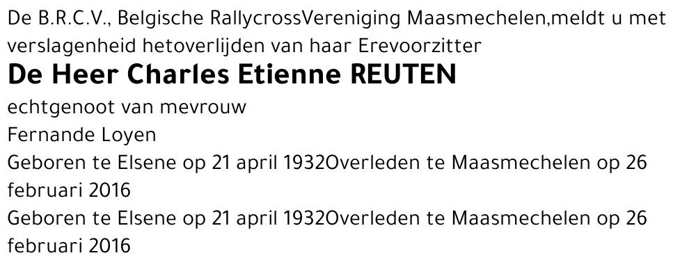 Charles Etienne Reuten