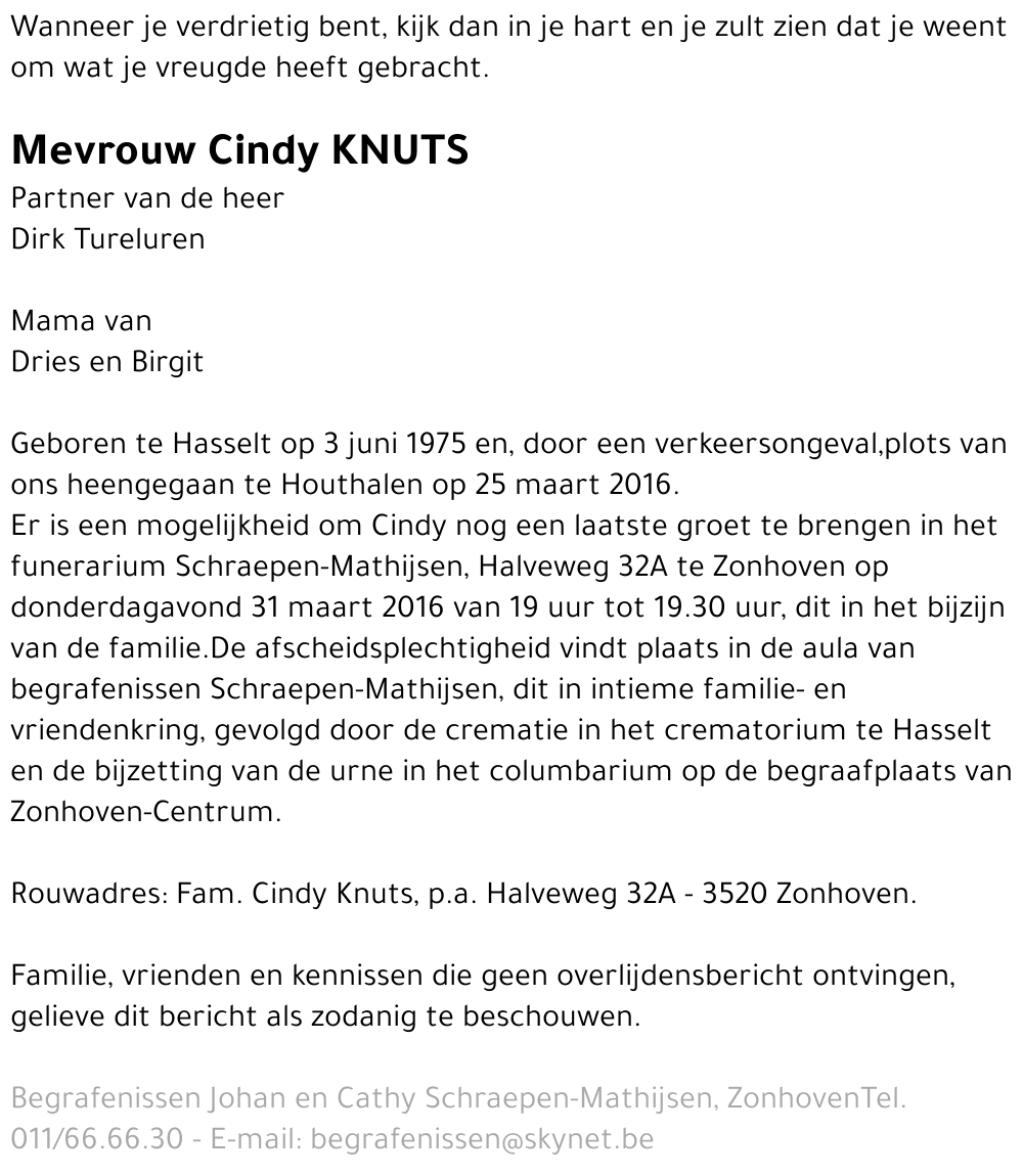 Cindy Knuts