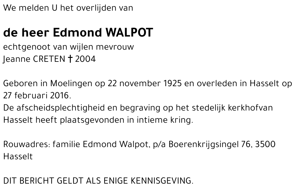 Edmond Walpot