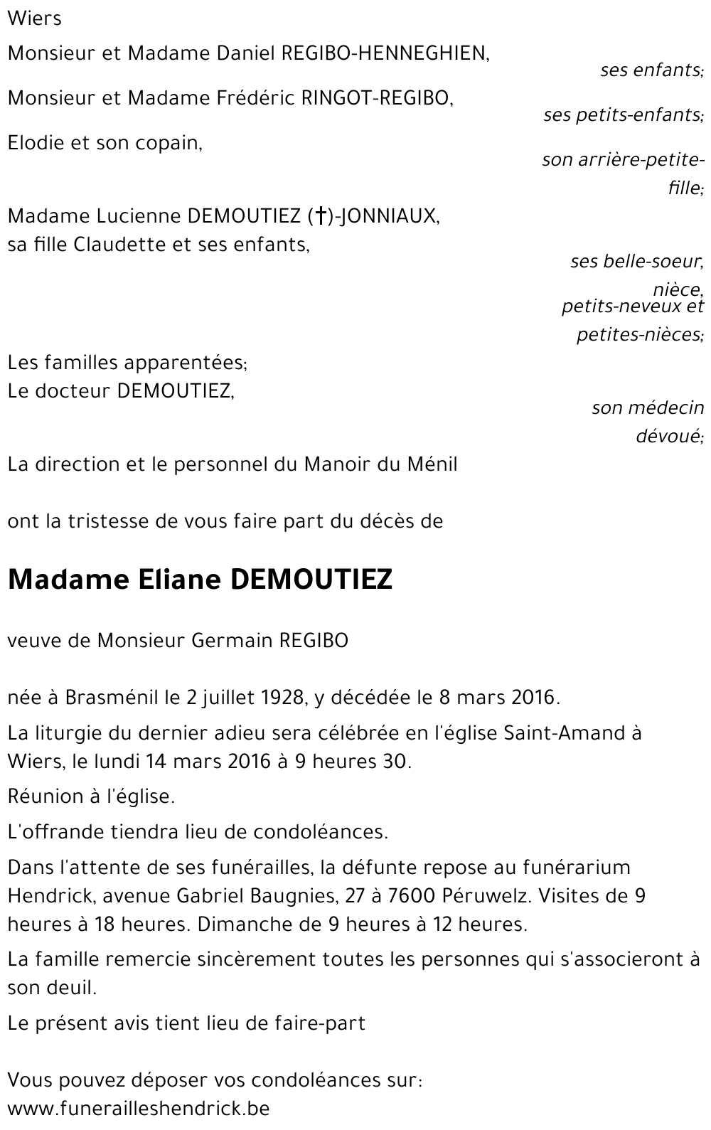 Eliane DEMOUTIEZ