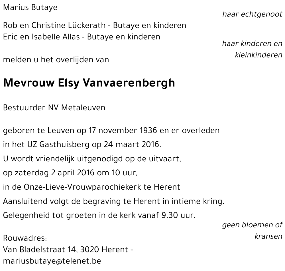 Elsy Vanvaerenbergh