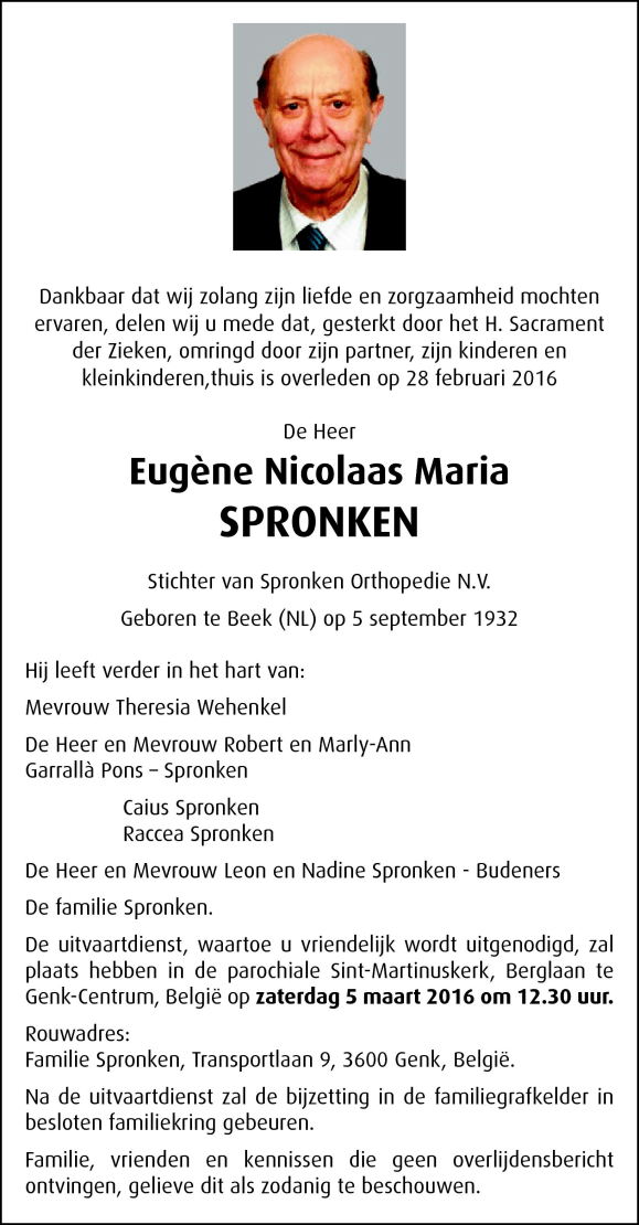 Eugène SPRONKEN