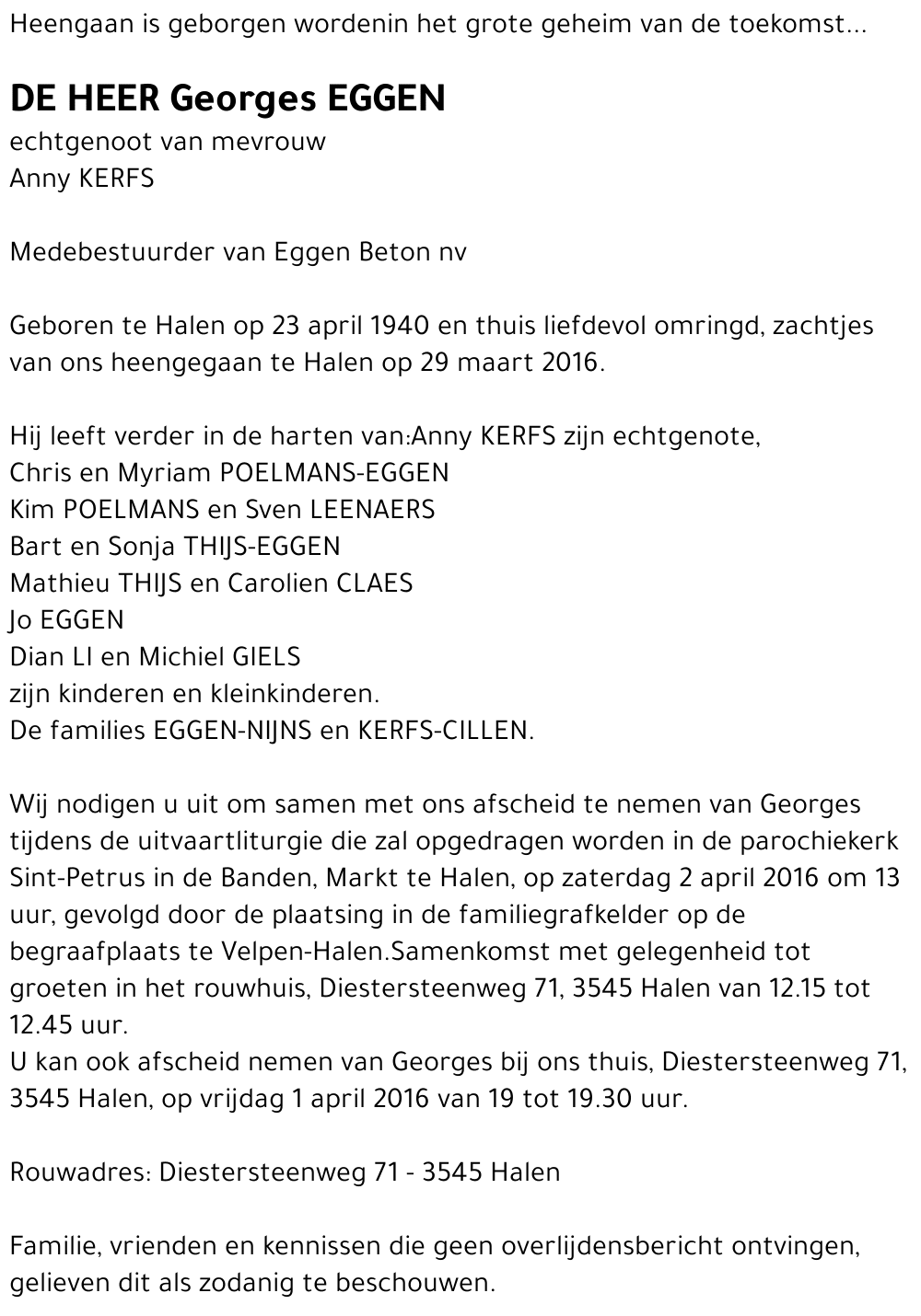 Georges EGGEN