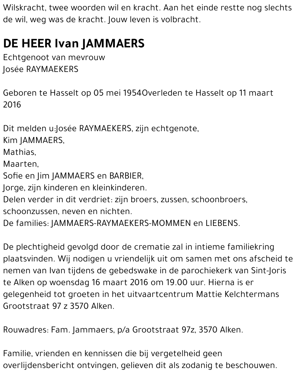 Ivan JAMMAERS