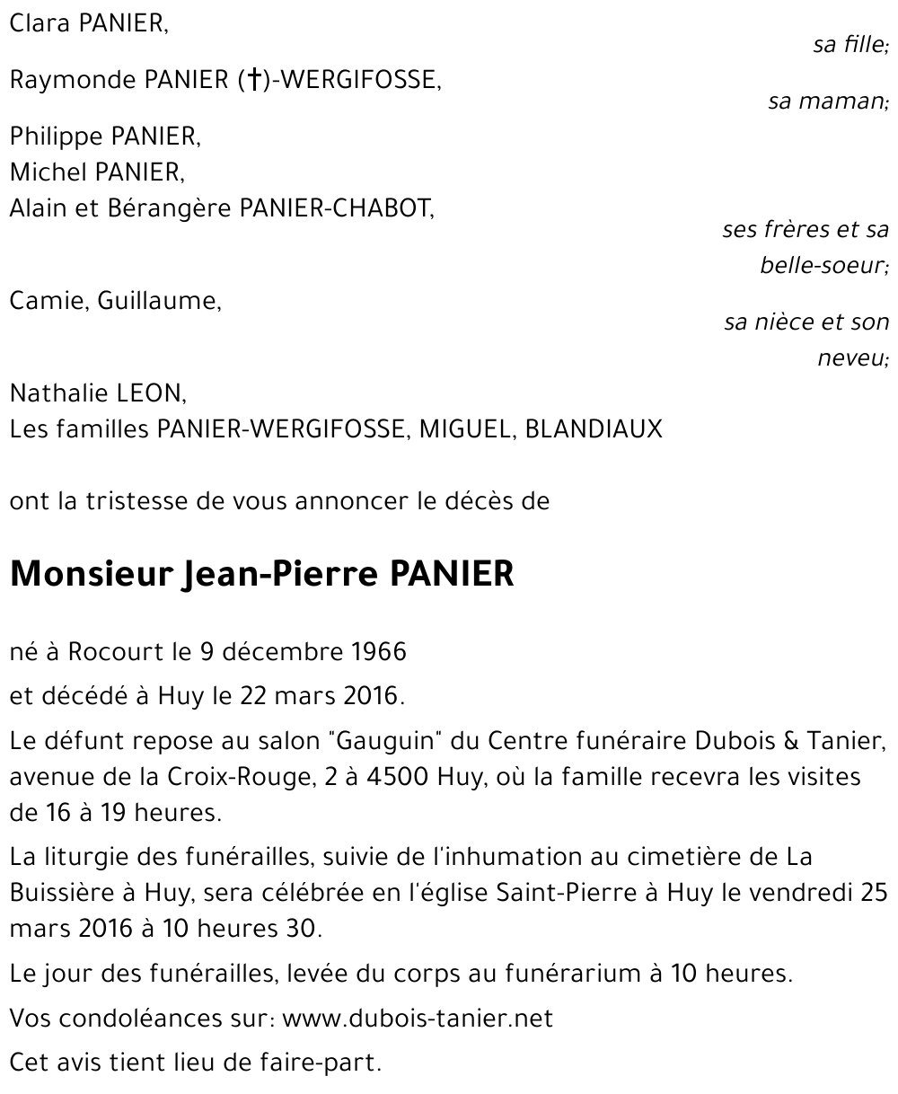 Jean-Pierre Panier