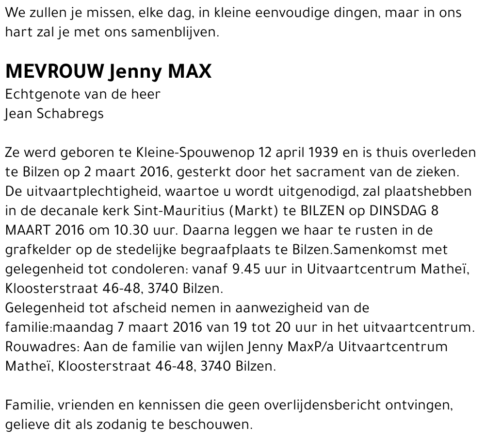 Jenny MAX