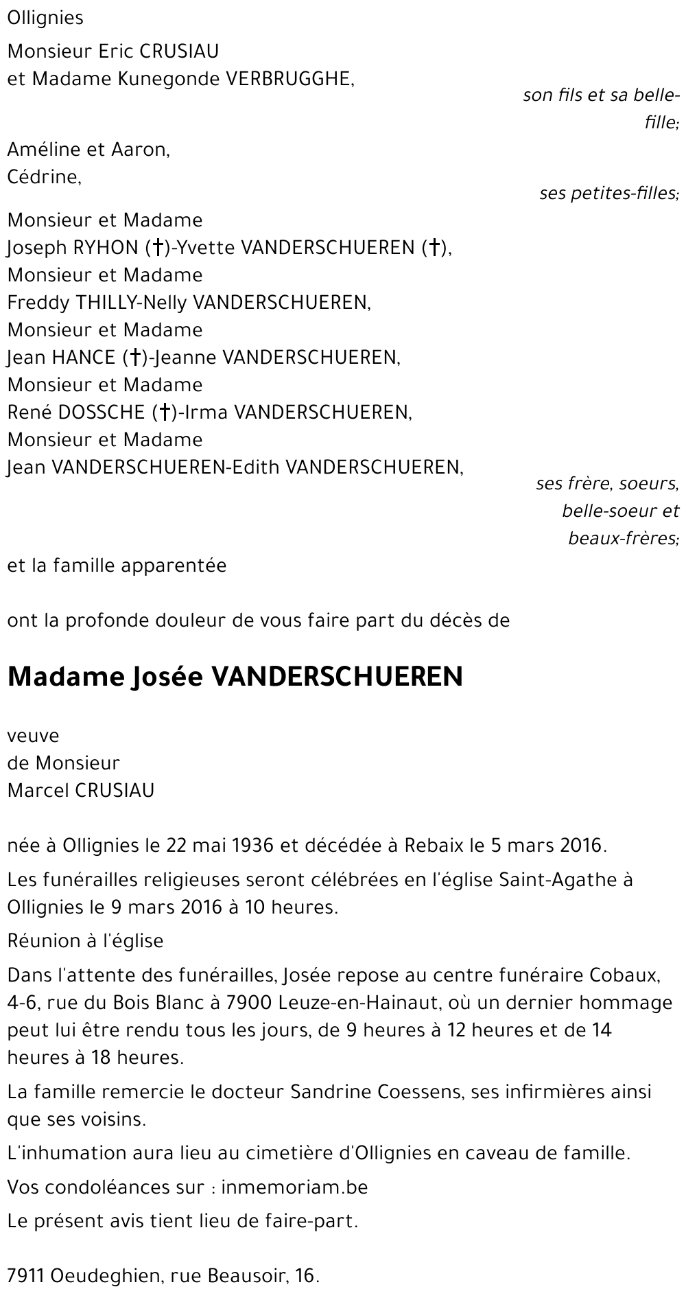 Josée Vanderschueren