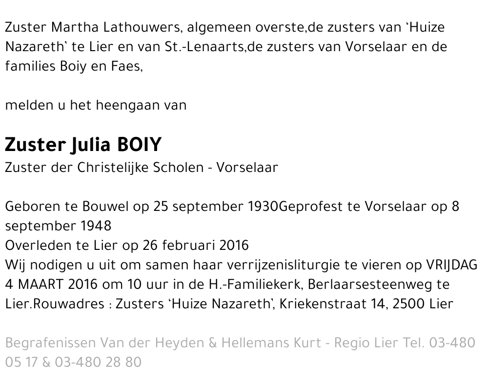 Julia Boiy