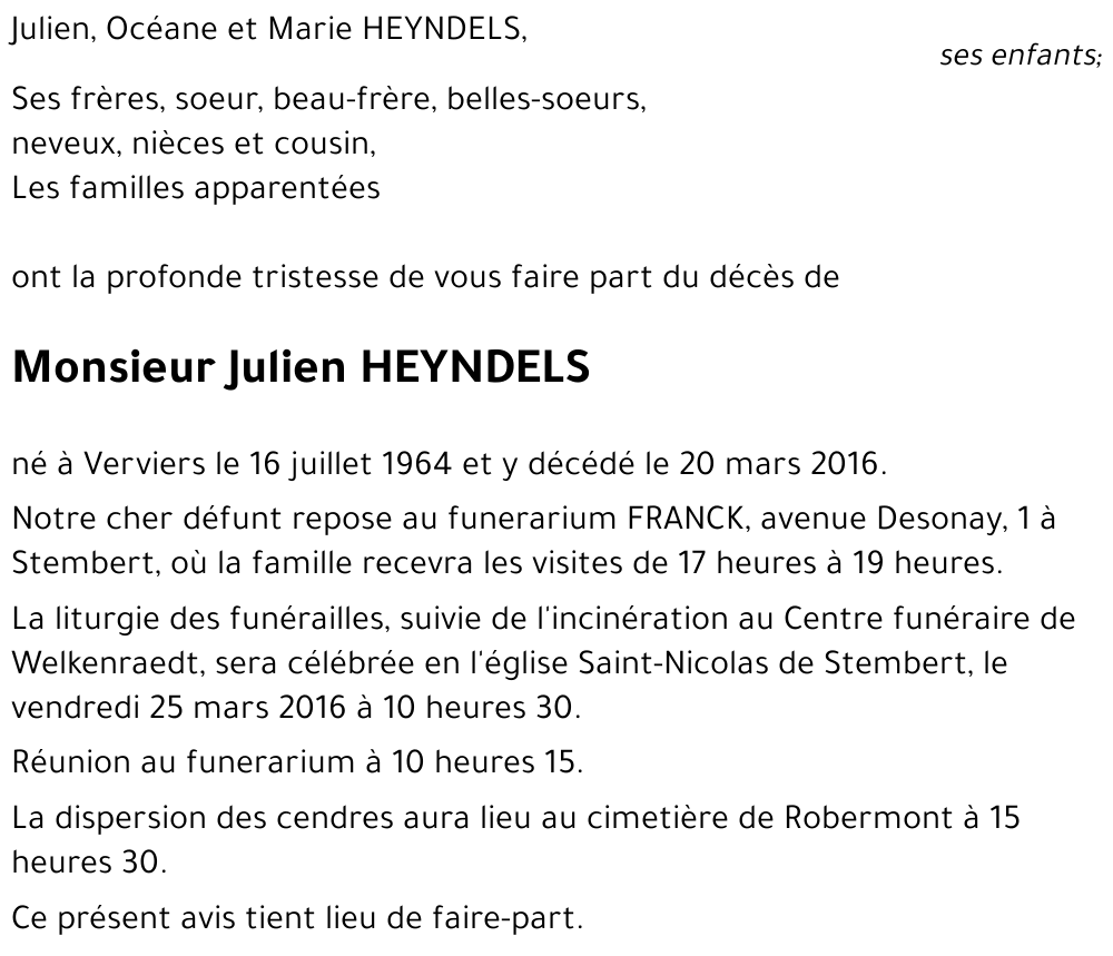 Julien HEYNDELS