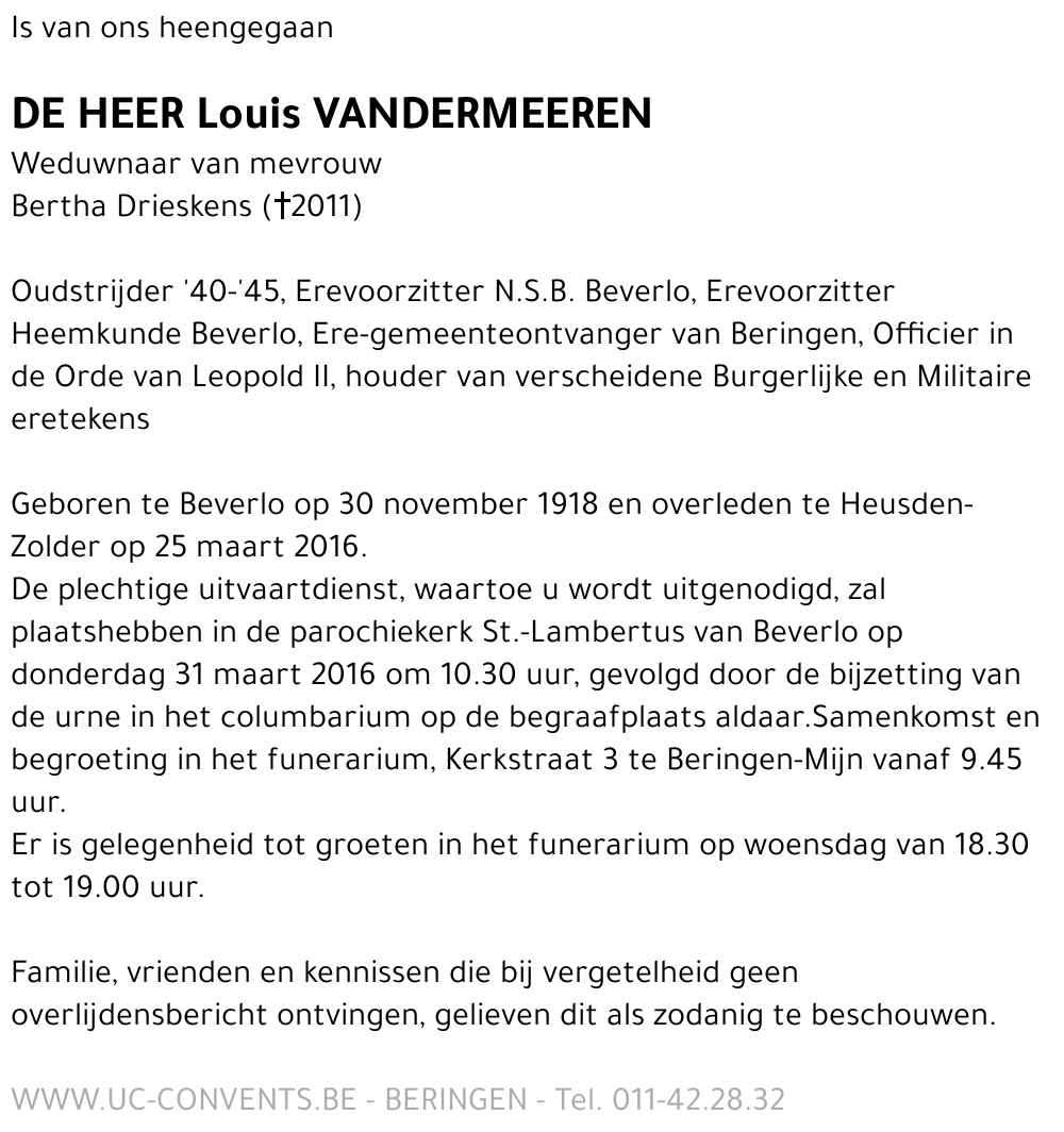Louis Vandermeeren