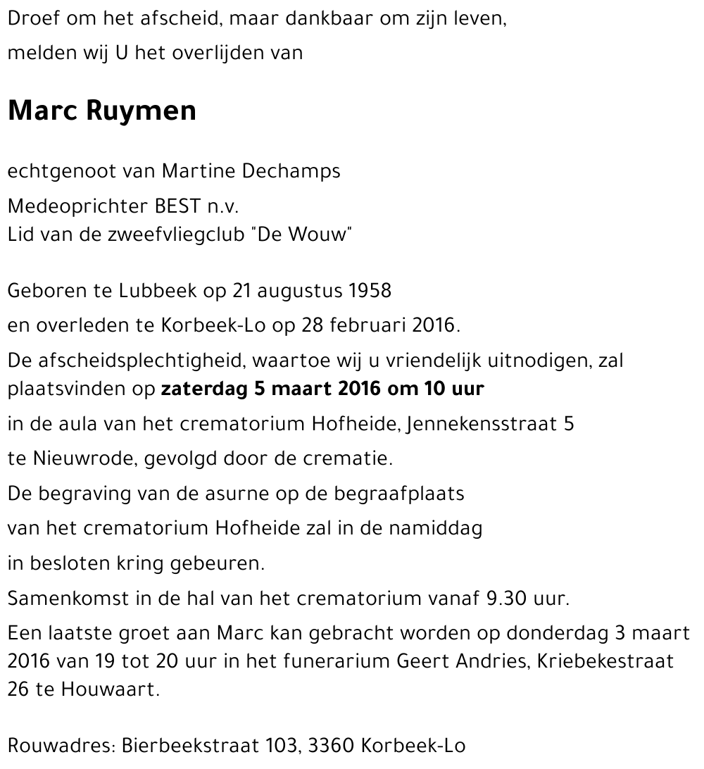 Marc Ruymen