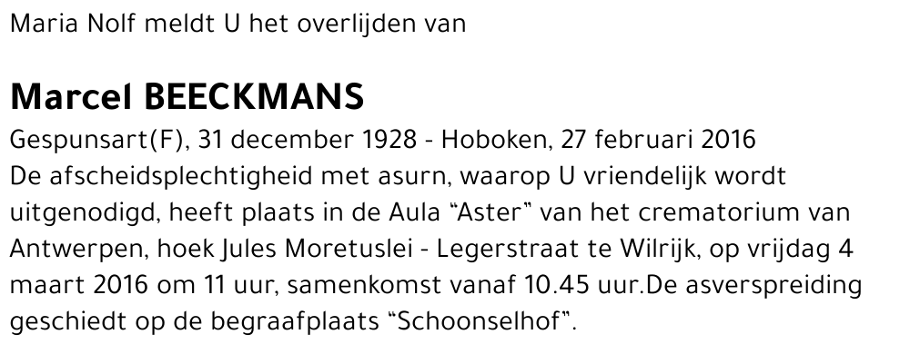 Marcel Beeckmans