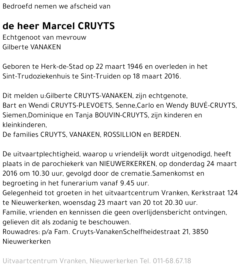 Marcel Cruyts